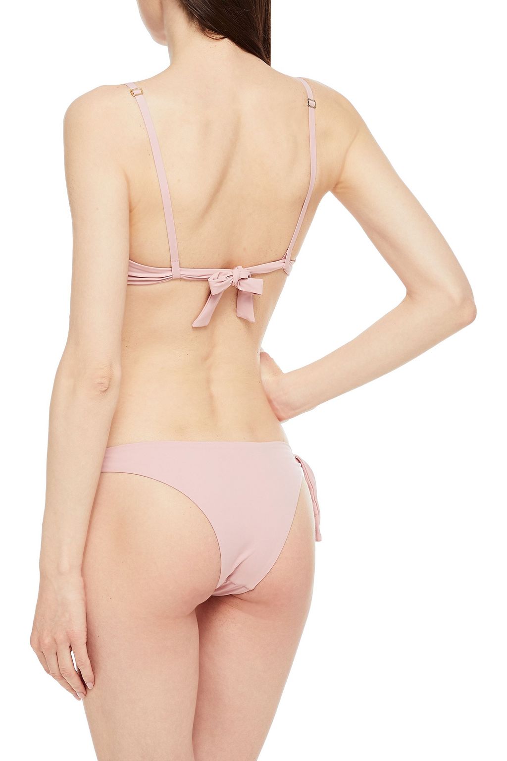 LA PERLA Embroidered low-rise bikini briefs