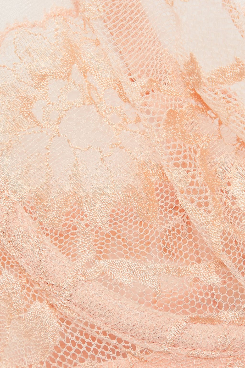 LA PERLA Stretch-tulle and lace bra