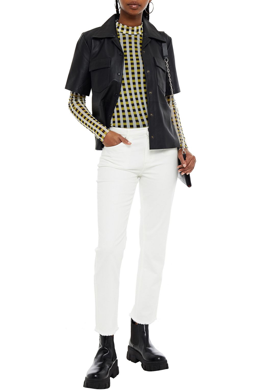 BAUM UND PFERDGARTEN Nyx high-rise straight-leg jeans