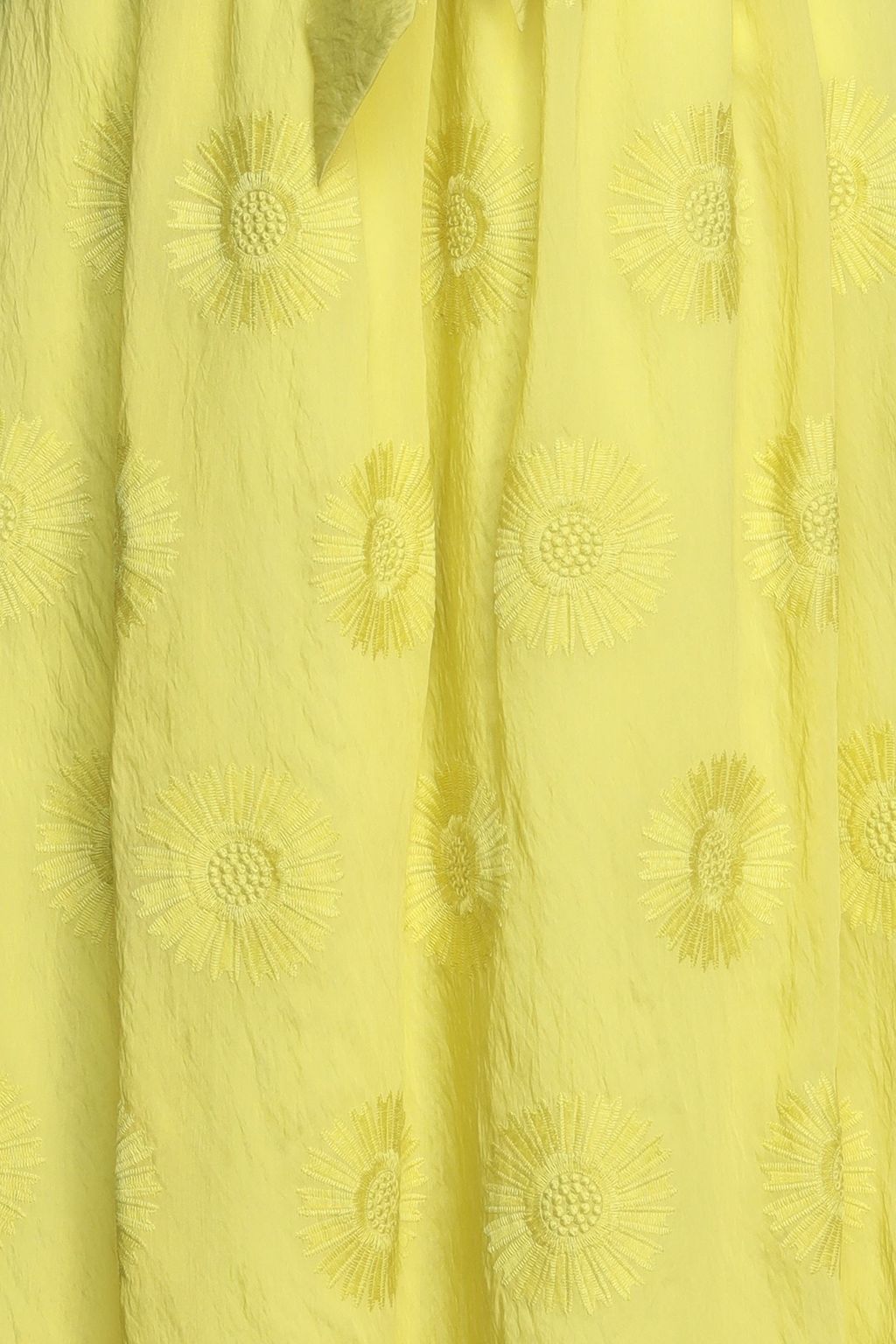 KATE SPADE NEW YORK Embroidered ruffled organza midi dress