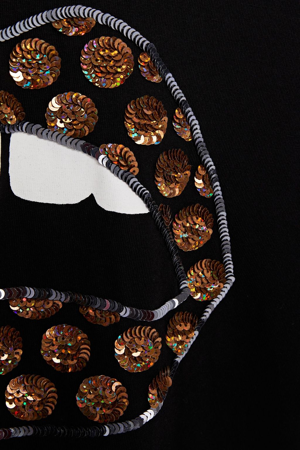 MARKUS LUPFER Alex embellished printed cotton-jersey T-shirt