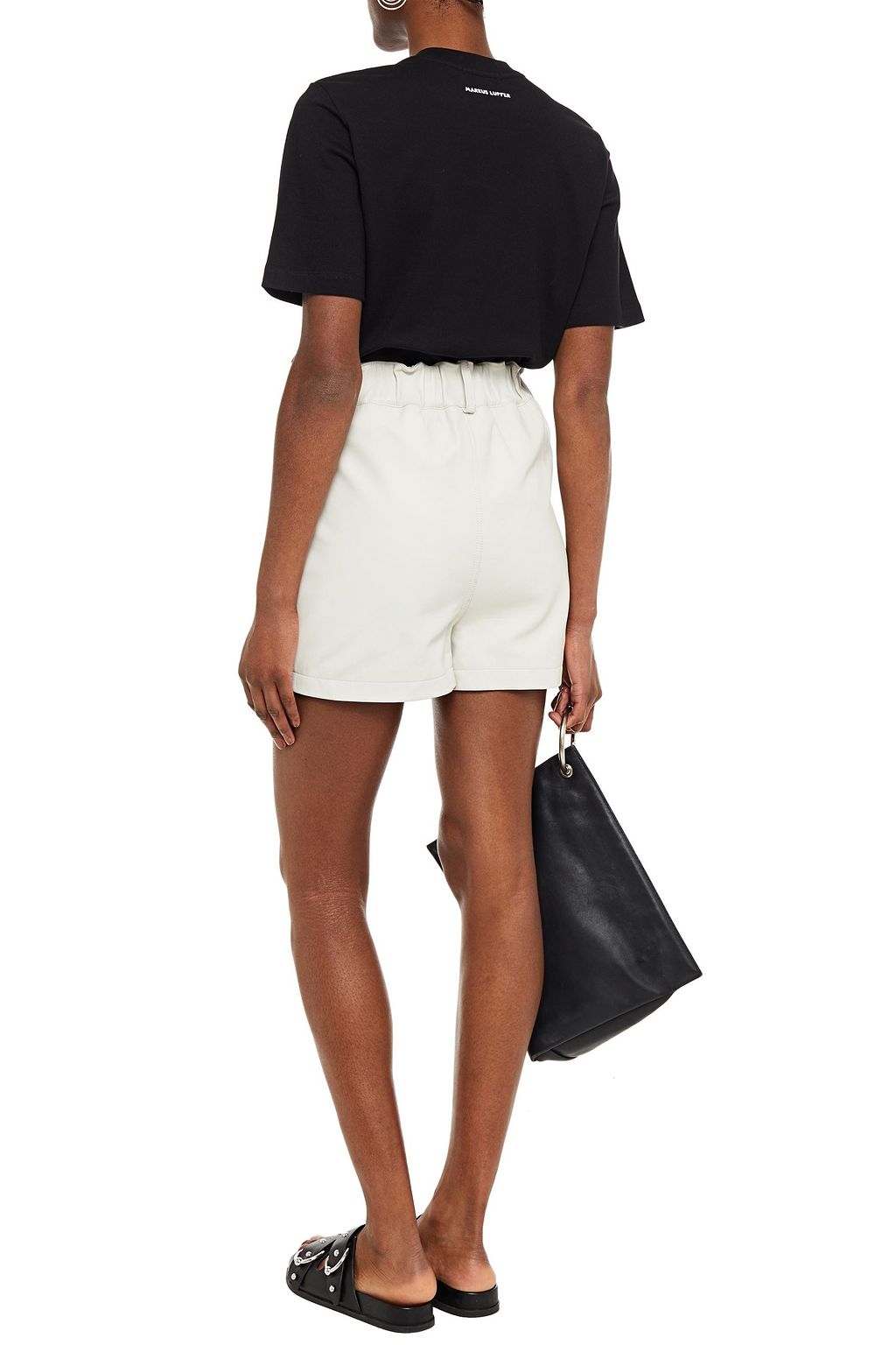 MARKUS LUPFER Alex embellished printed cotton-jersey T-shirt