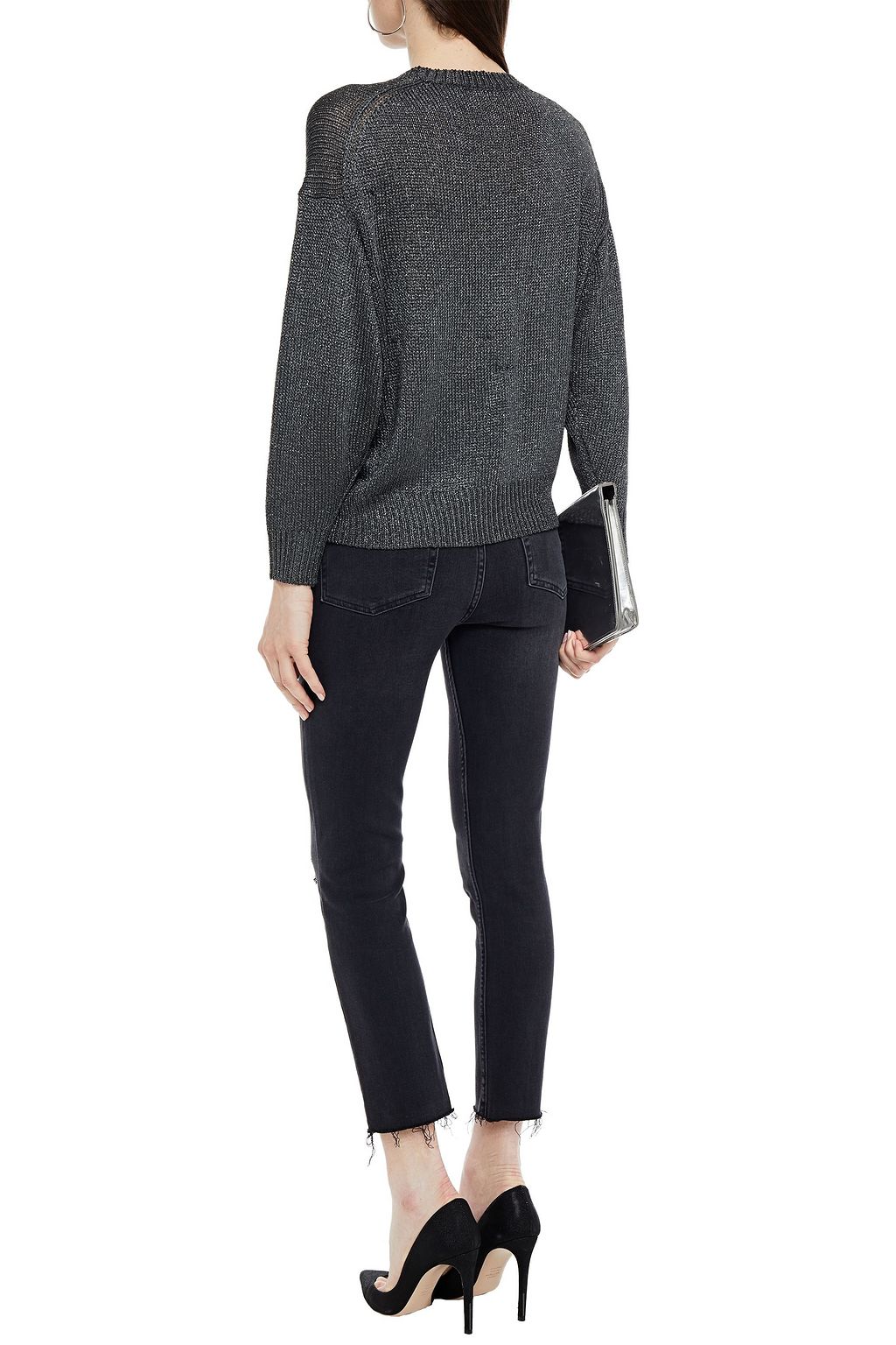 IRO Metallic knitted sweater