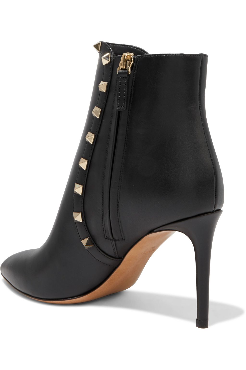 VALENTINO GARAVANI Rockstud leather ankle boots