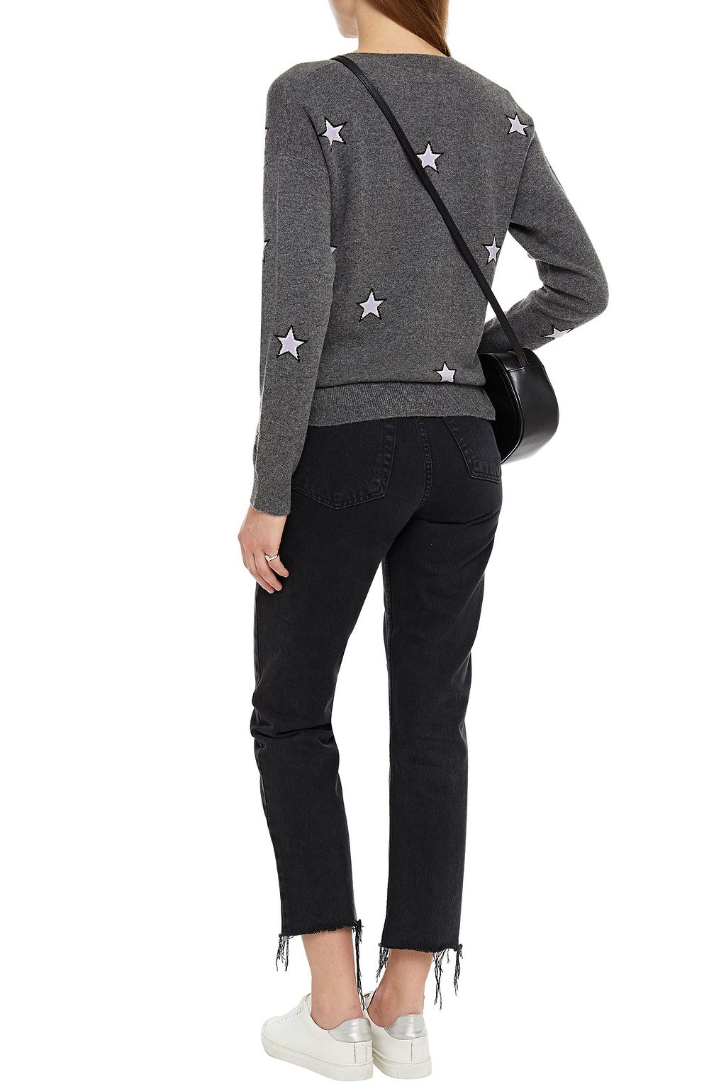 CHINTI & PARKER Intarsia wool and cashmere-blend sweater