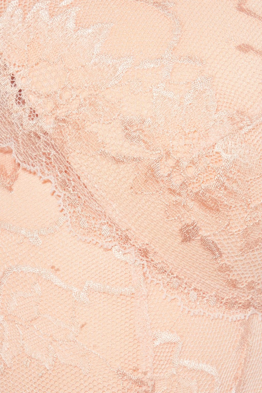 LA PERLA Astrid stretch-Leavers lace underwired push-up bra