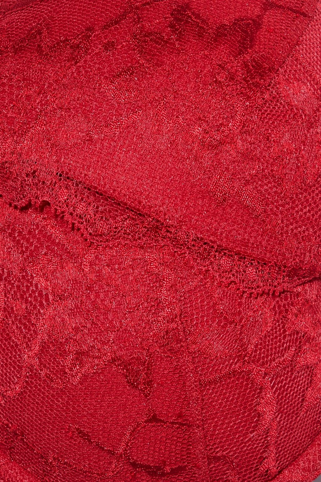 LA PERLA Astrid stretch-Leavers lace underwired push-up bra