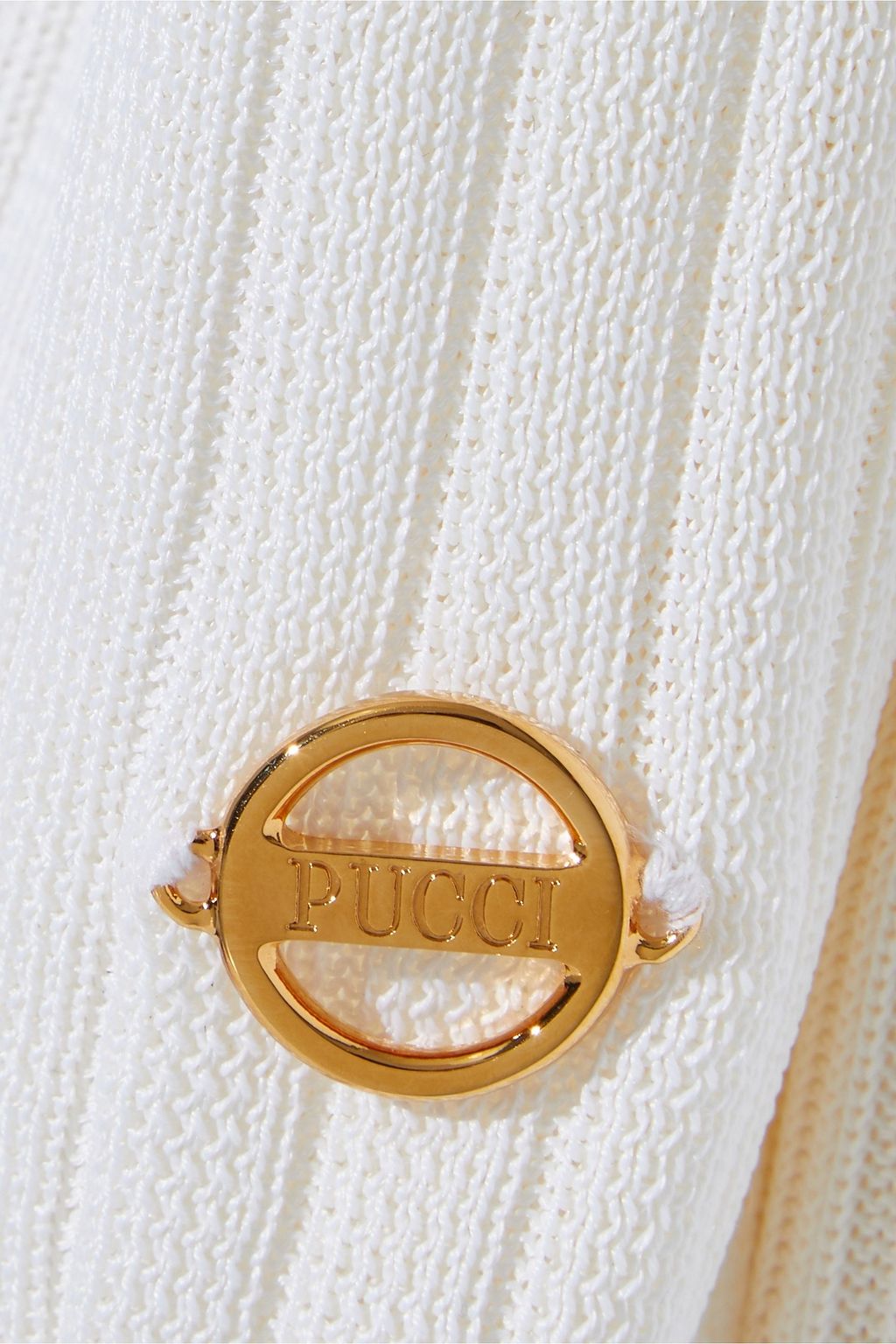 PUCCI Ribbed-knit cardigan