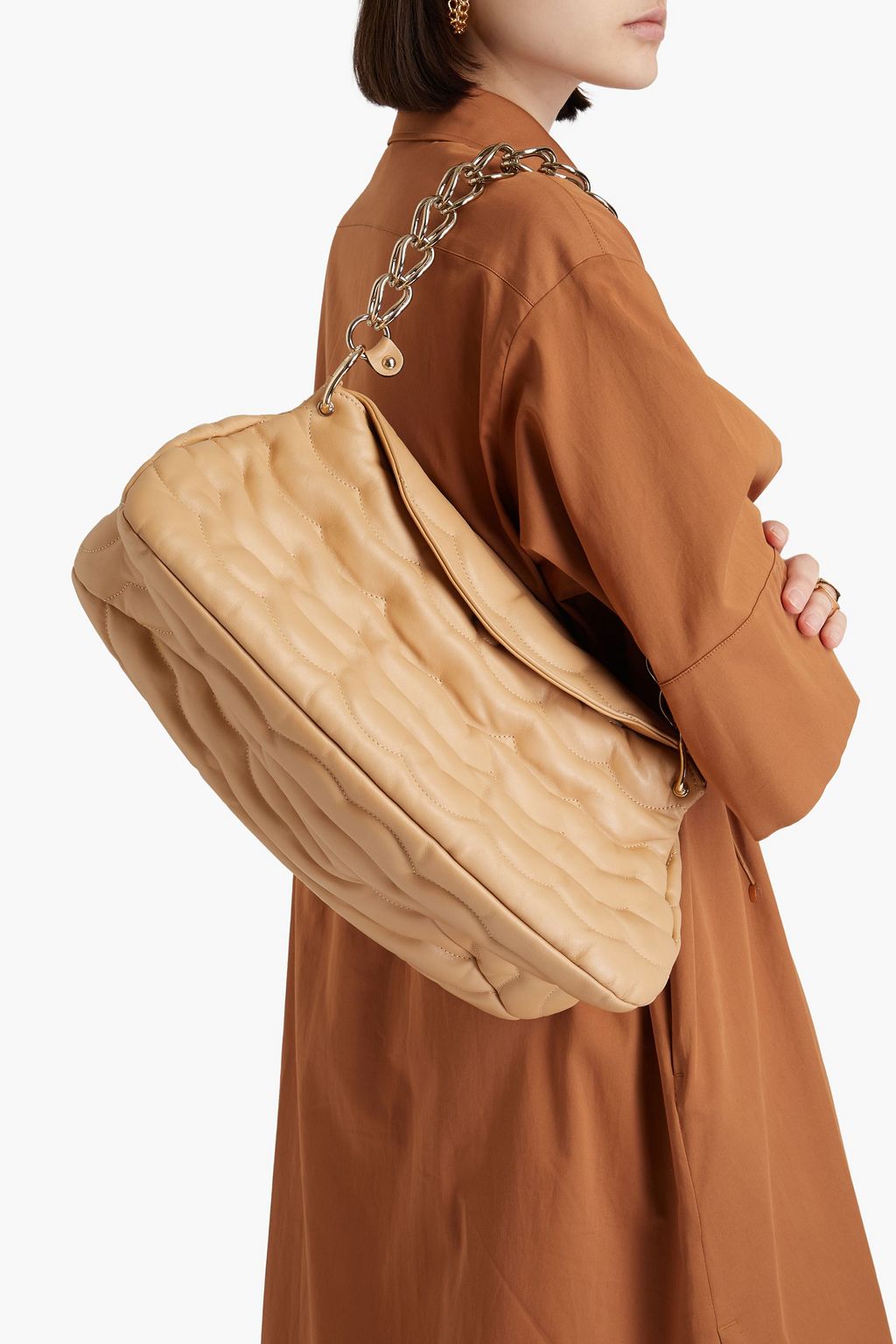CHLOÉ Quilted leather tote