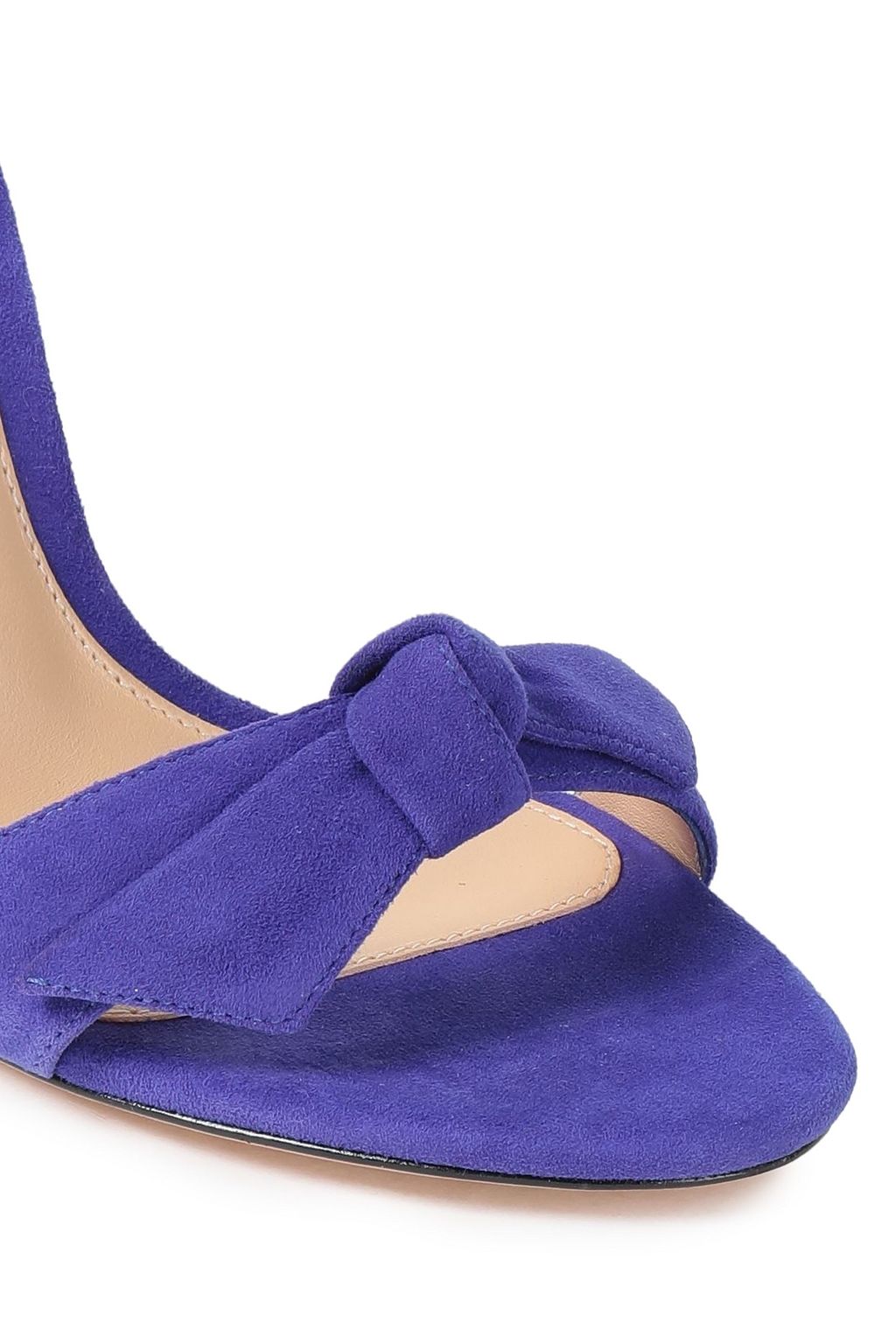 ALEXANDRE BIRMAN Clarita bow-detailed suede sandals