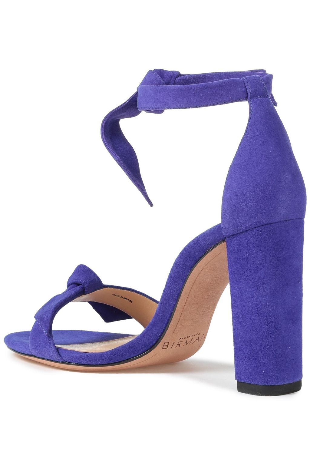ALEXANDRE BIRMAN Clarita bow-detailed suede sandals