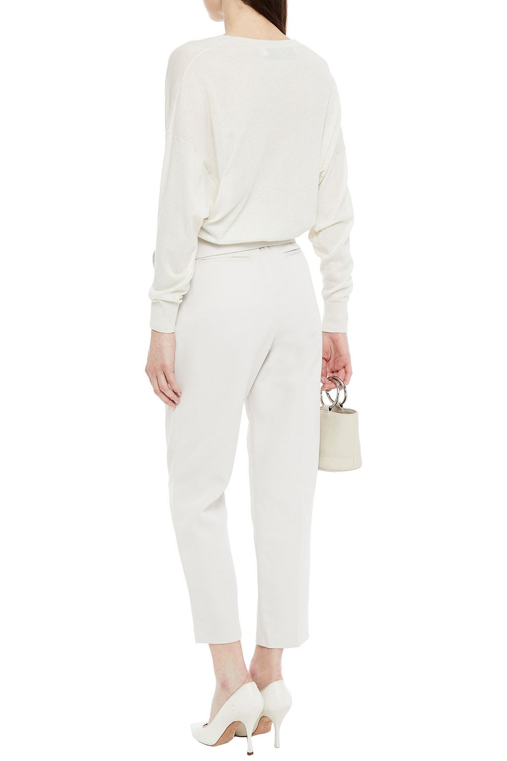 IRO Cotton and silk-blend sweater