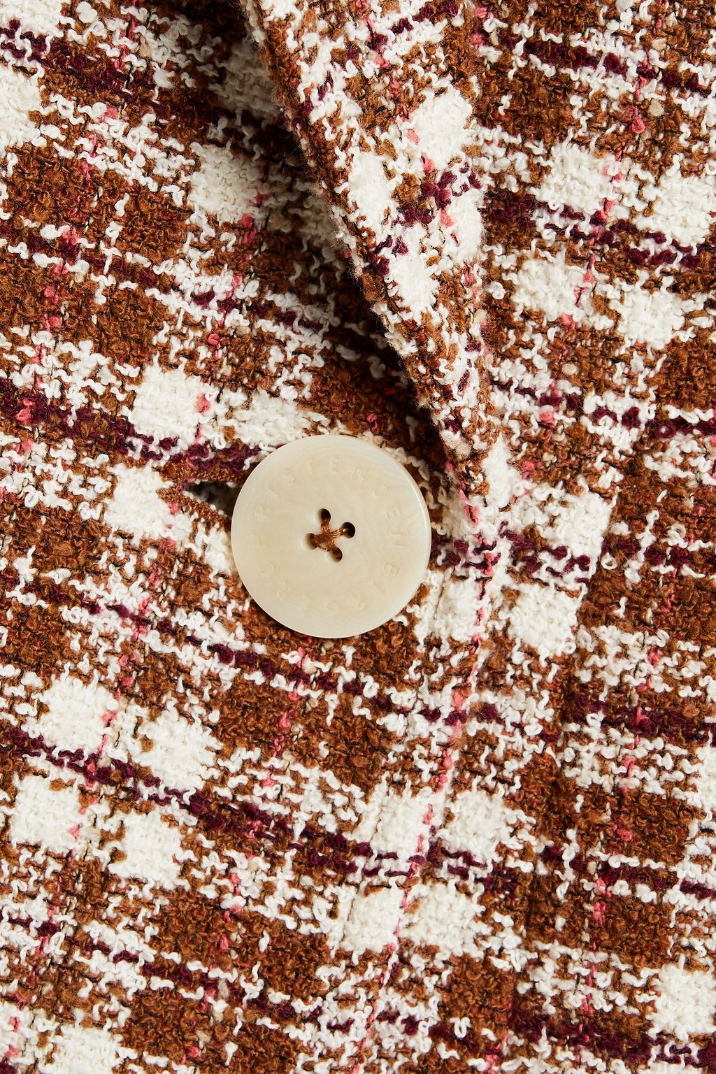 REMAIN BIRGER CHRISTENSEN Debbie double-breasted cotton-blend tweed blazer