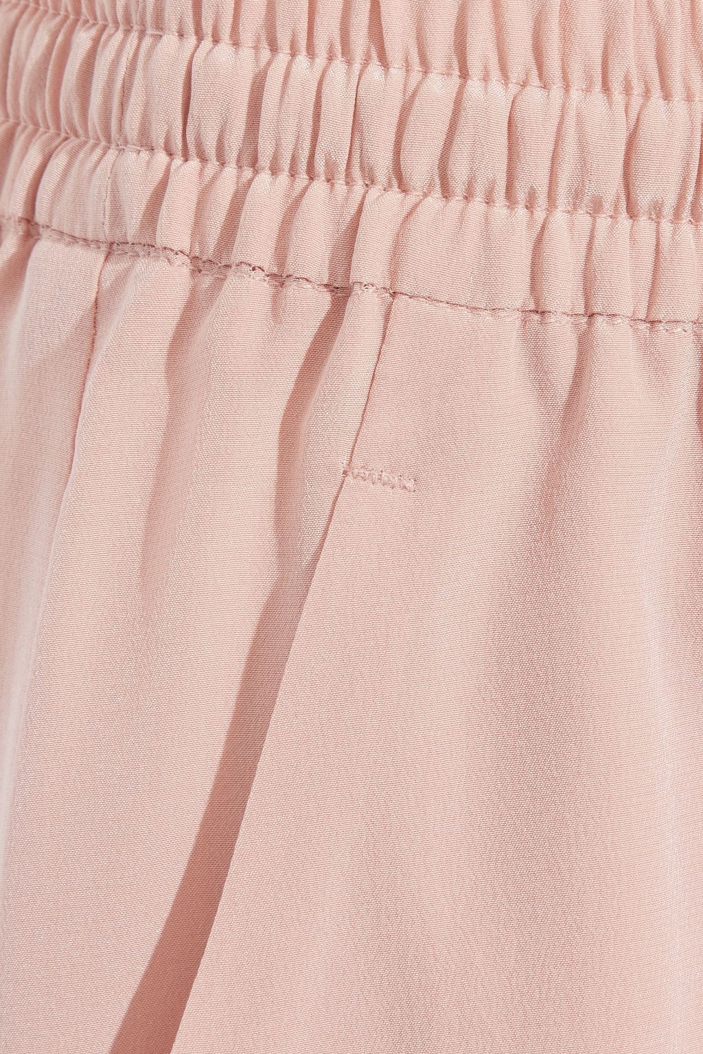 REDVALENTINO Silk crepe de chine shorts