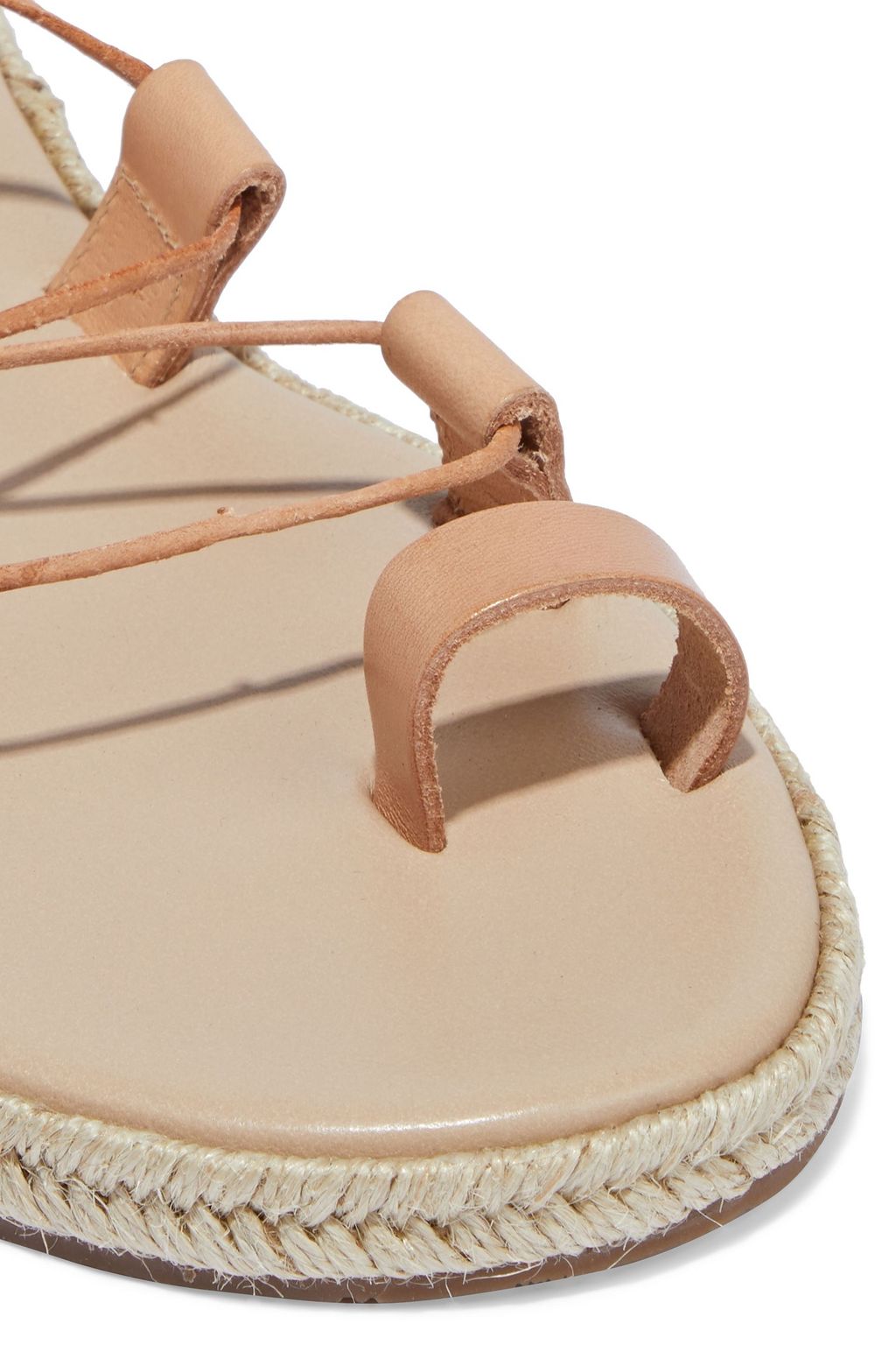 ANCIENT GREEK SANDALS Esmeralda lace-up leather espadrille sandals