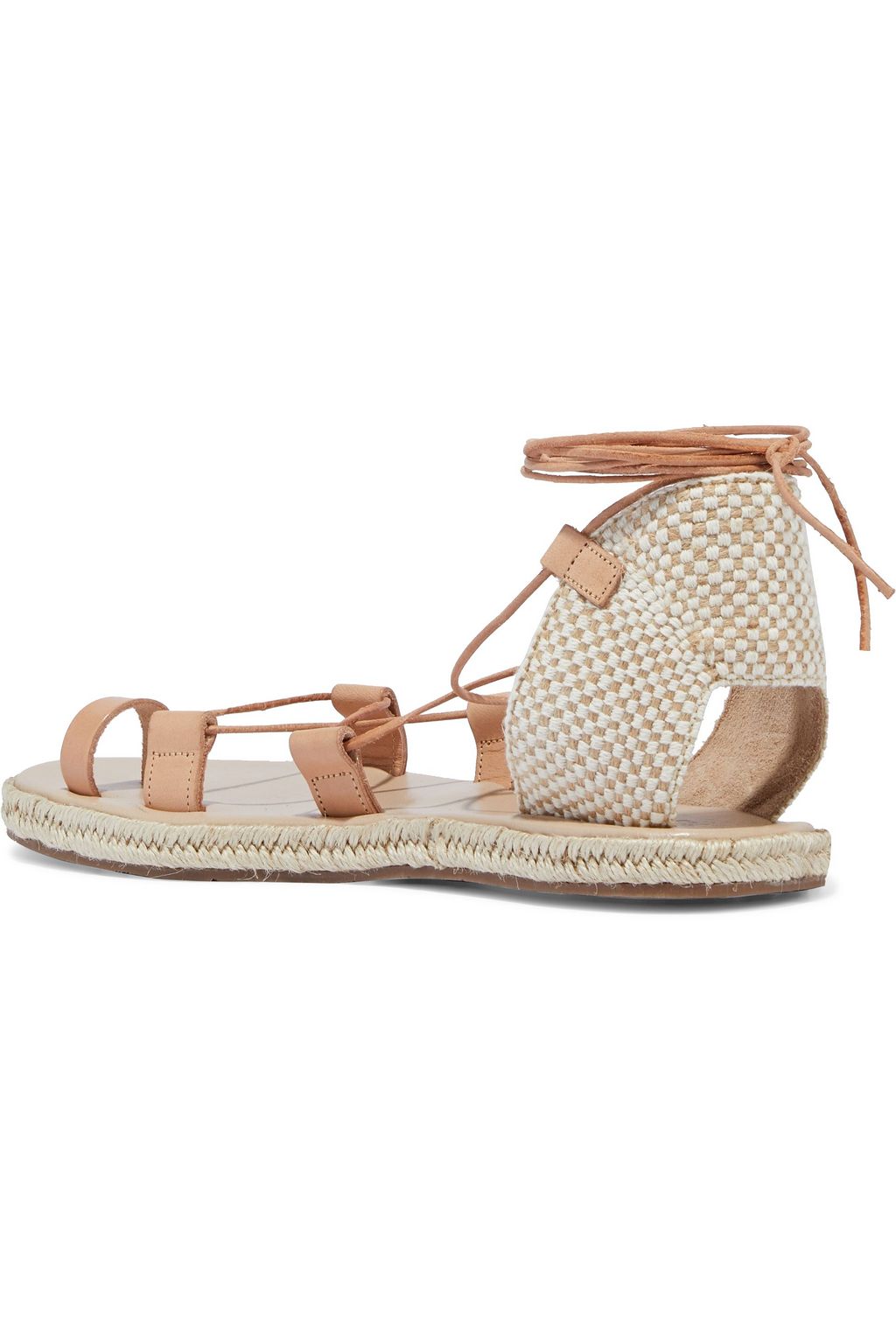 ANCIENT GREEK SANDALS Esmeralda lace-up leather espadrille sandals