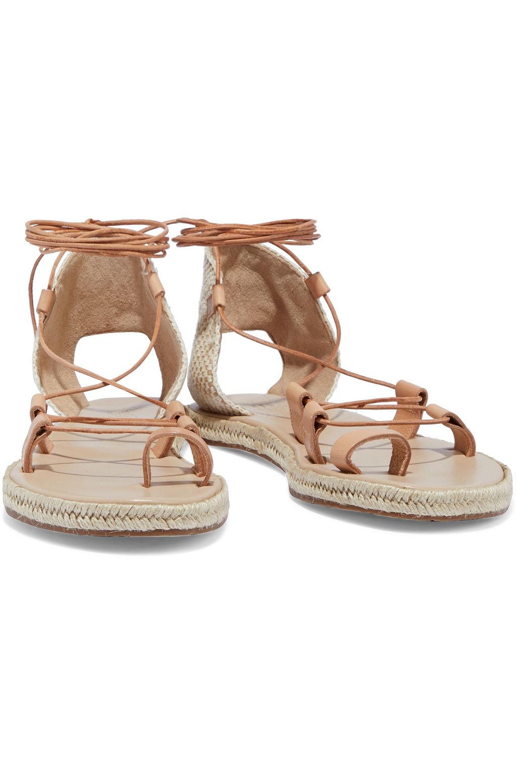 ANCIENT GREEK SANDALS Esmeralda lace-up leather espadrille sandals
