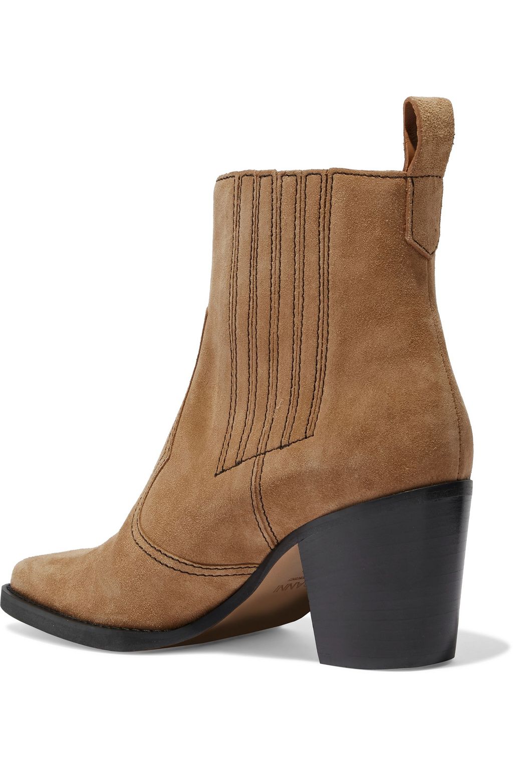 GANNI Suede ankle boots