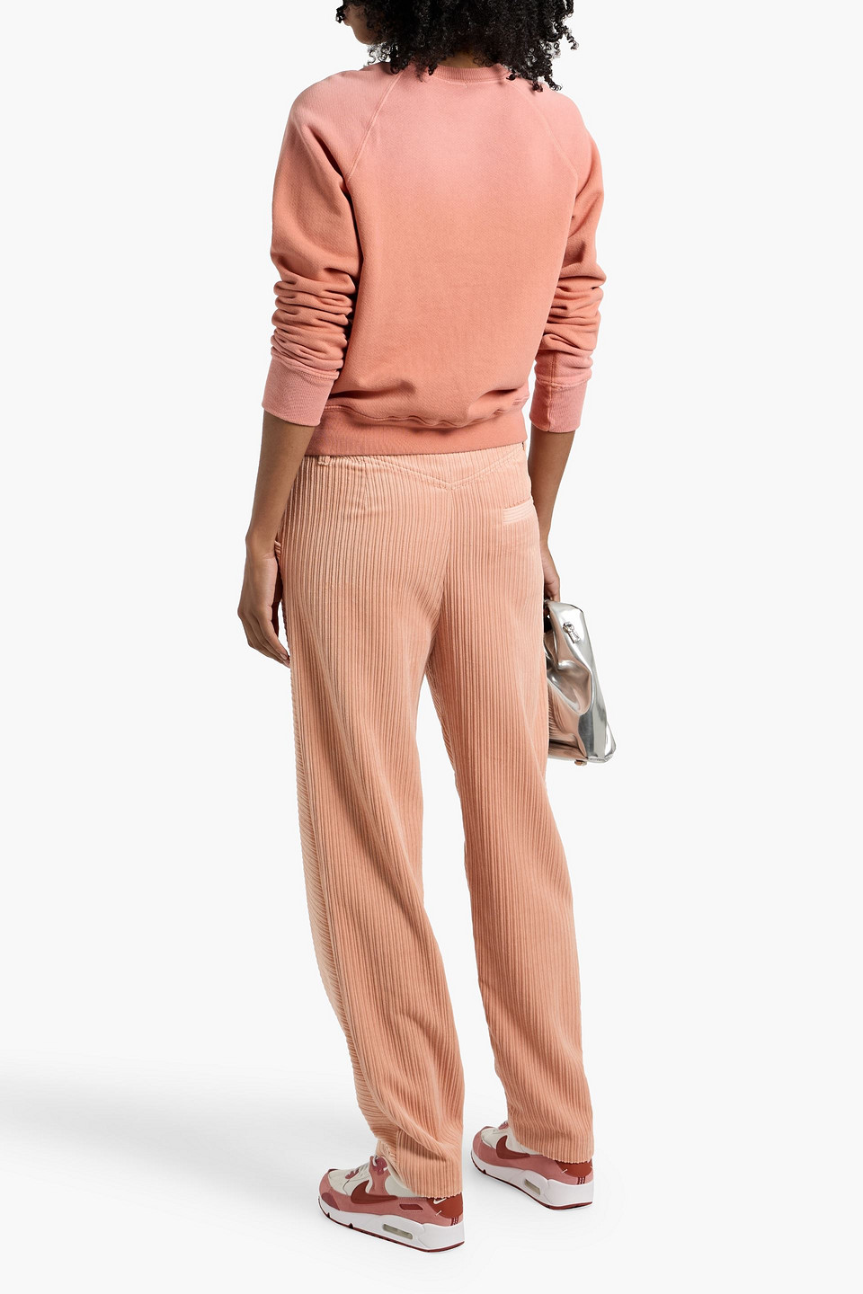 Isabel Marant Menie Corduroy Straight-leg Pants