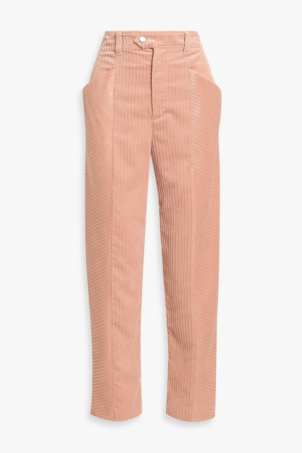 Isabel Marant Menie Corduroy Straight-leg Pants