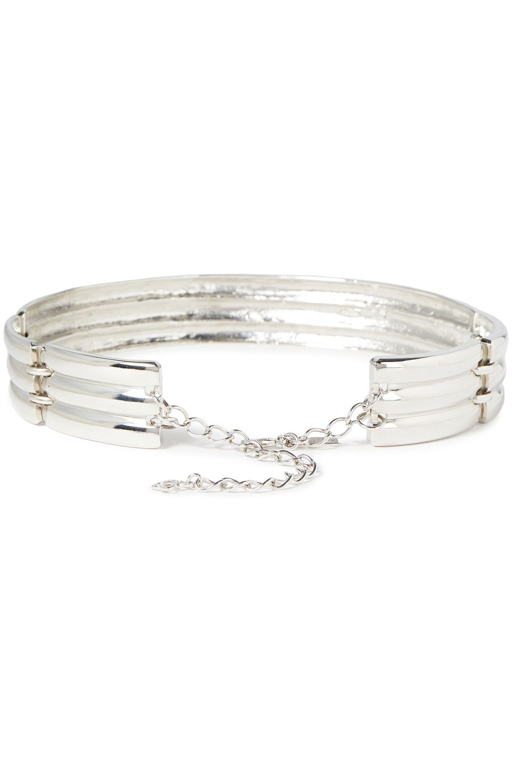 OSCAR DE LA RENTA Silver-tone belt