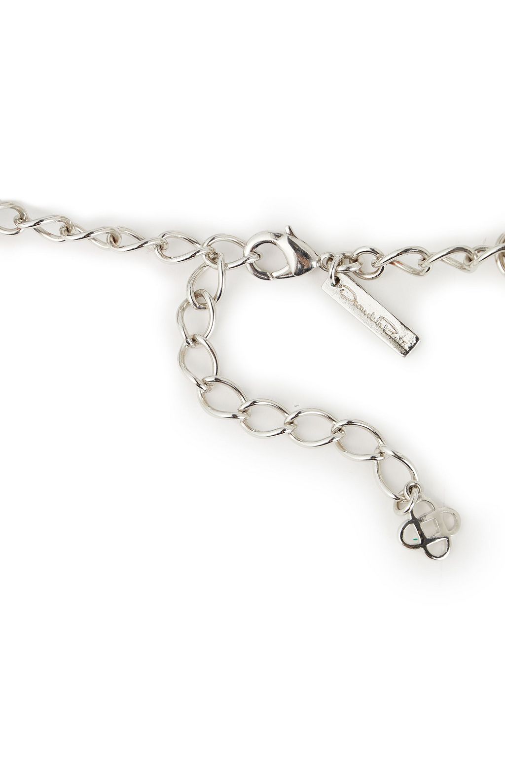 OSCAR DE LA RENTA Silver-tone belt