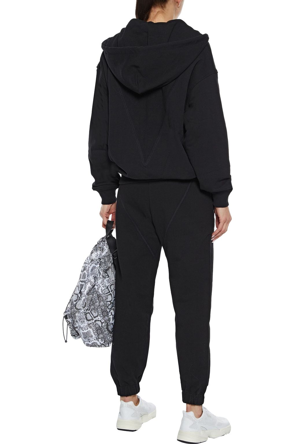 REEBOK X VICTORIA BECKHAM Oversized cotton-jersey hoodie
