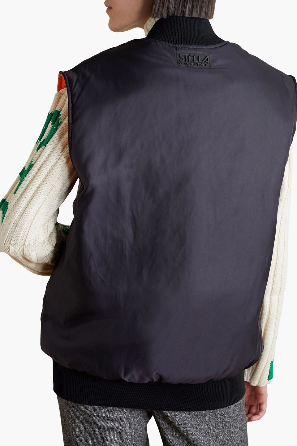  Stella Mccartney - Madora Oversized Shell Vest - Blue - It 36 