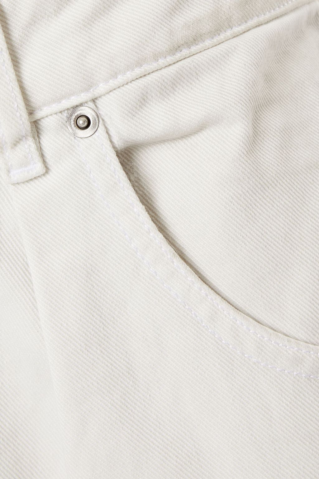 IRO Elva pleated high-rise tapered jeans