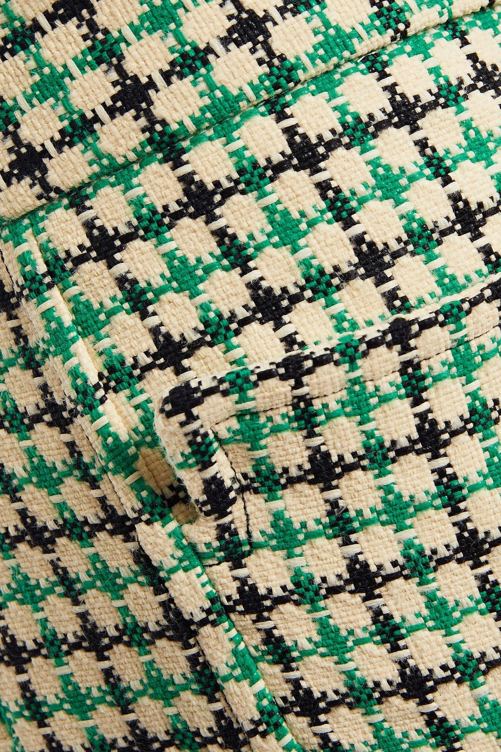 VICTORIA BECKHAM Checked woven flared pants