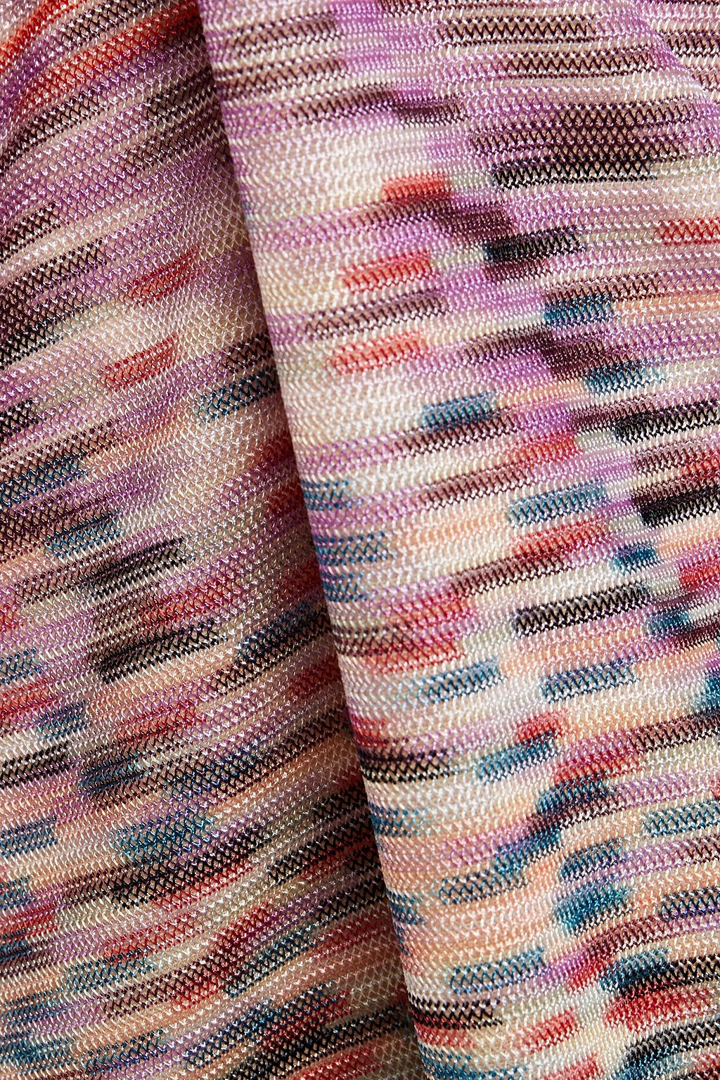 MISSONI Crochet-knit mini dress