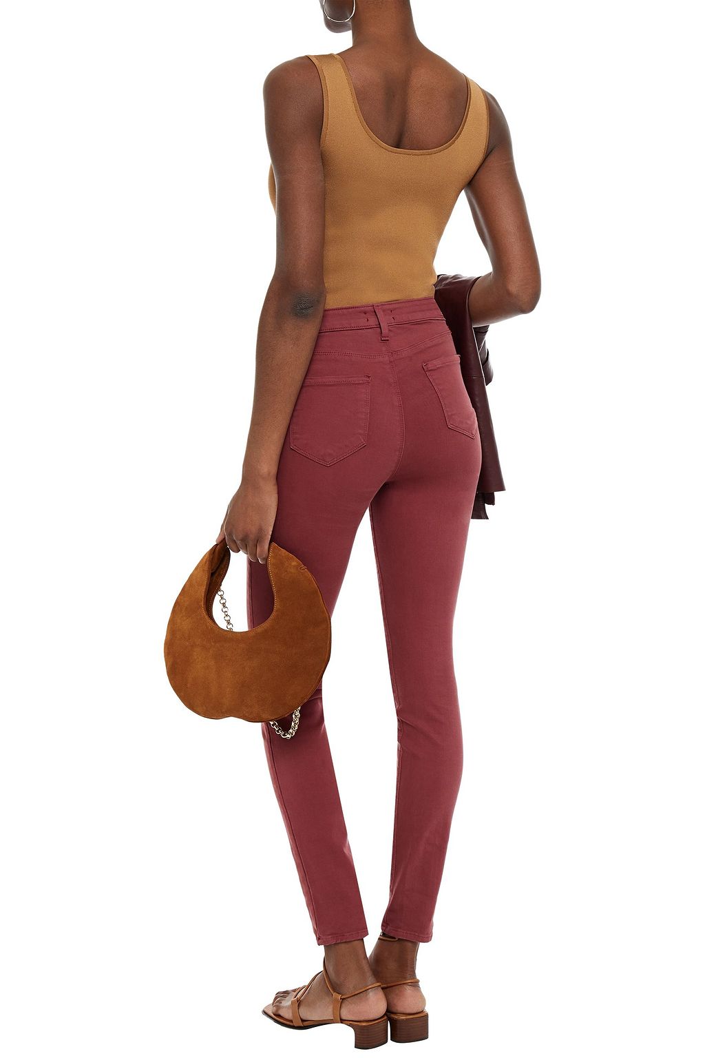 L'AGENCE Margeurite high-rise skinny jeans