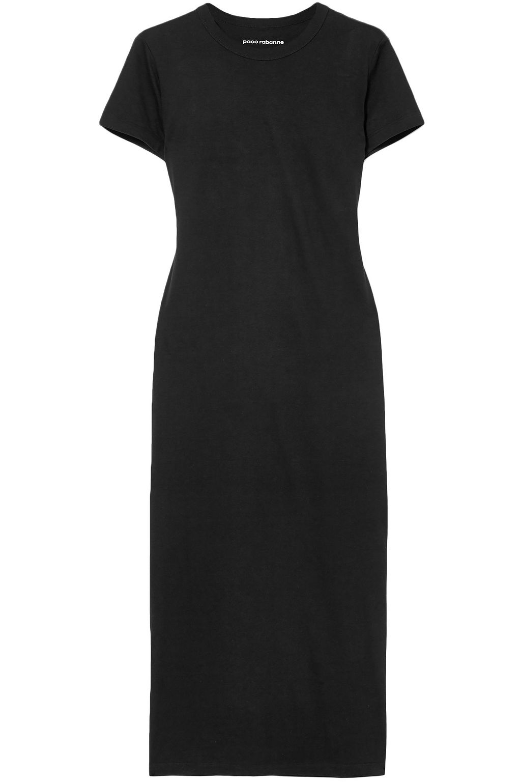 cotton jersey midi dress