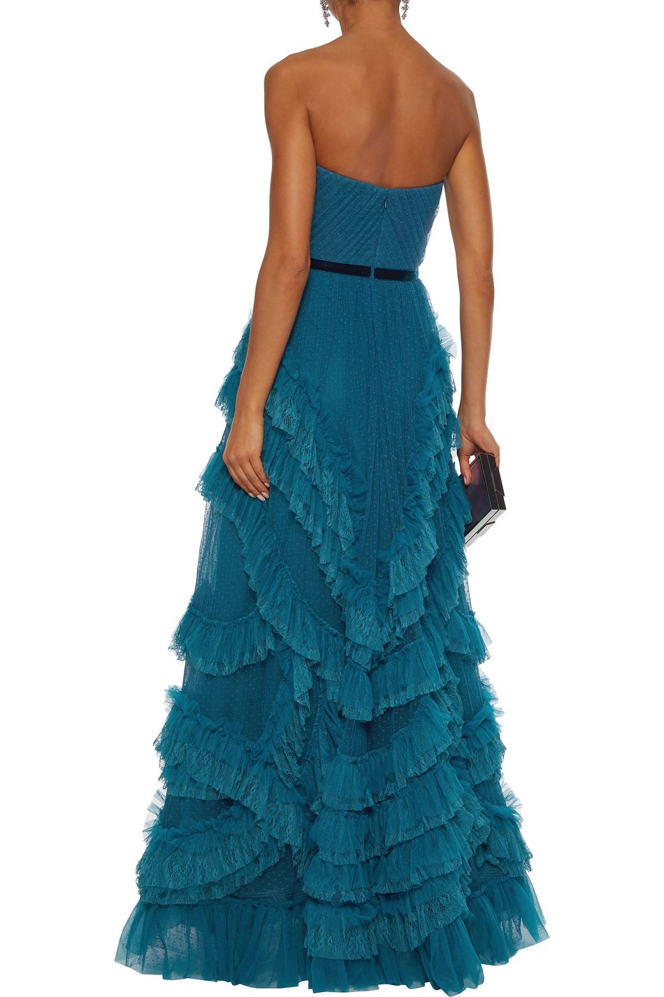marchesa notte strapless