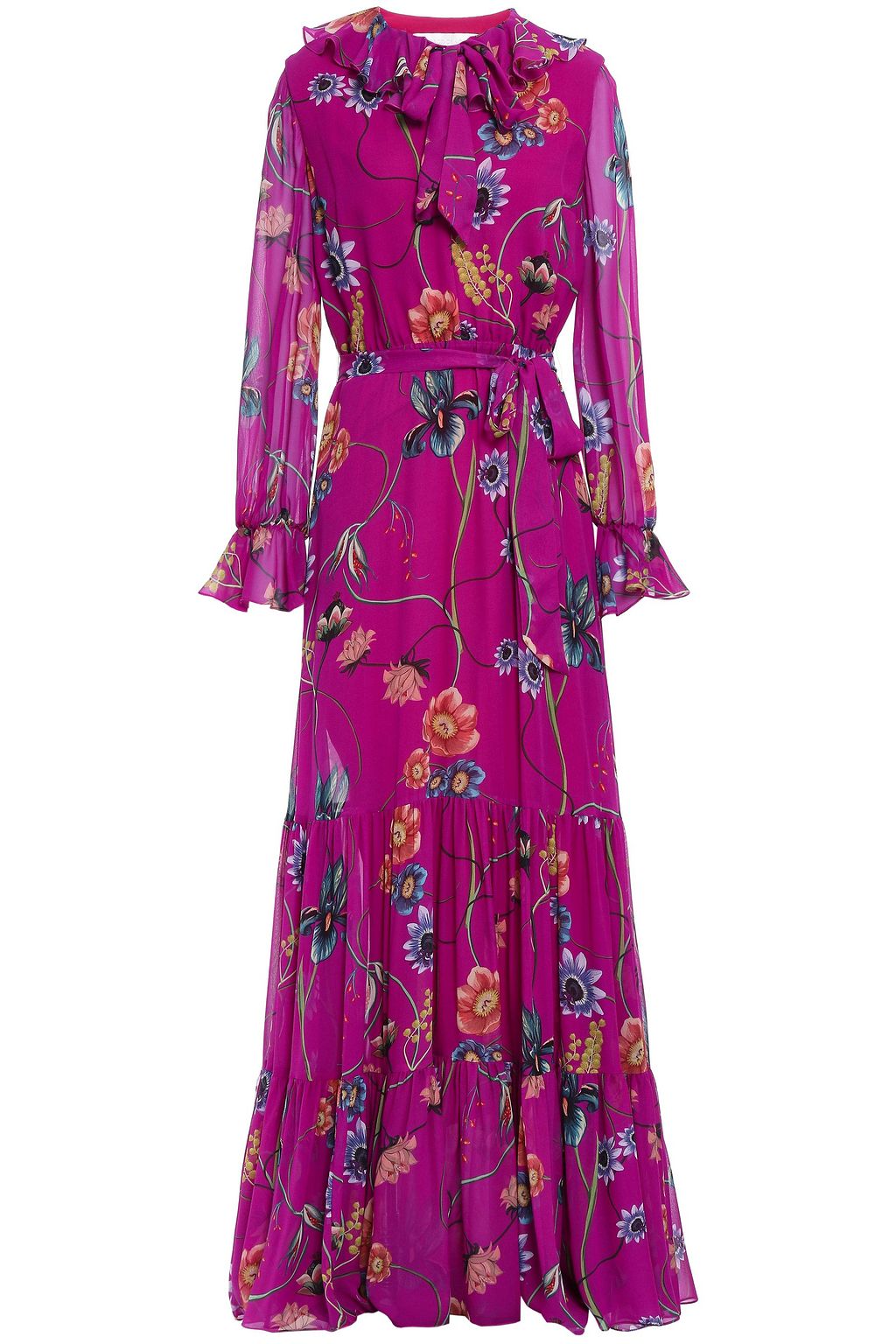 georgette maxi dress