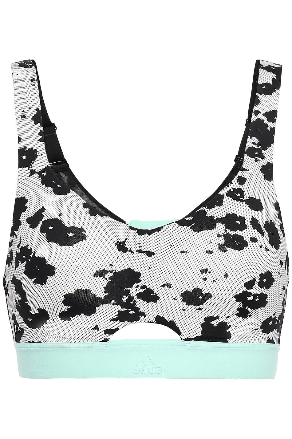 adidas floral sports bra