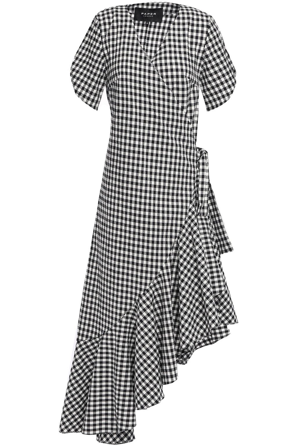 seersucker midi dress