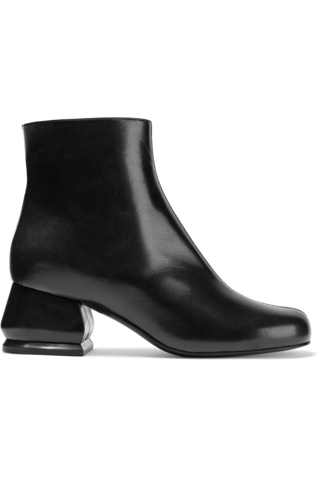 Black Leather ankle boots | Sale up to 