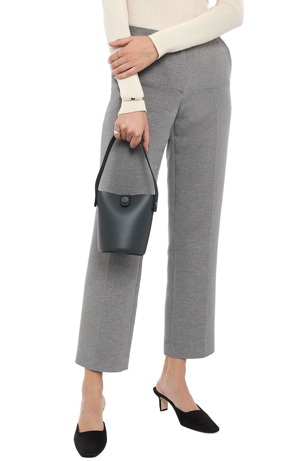 SOPHIE HULME Swing nano matte-leather bucket bag