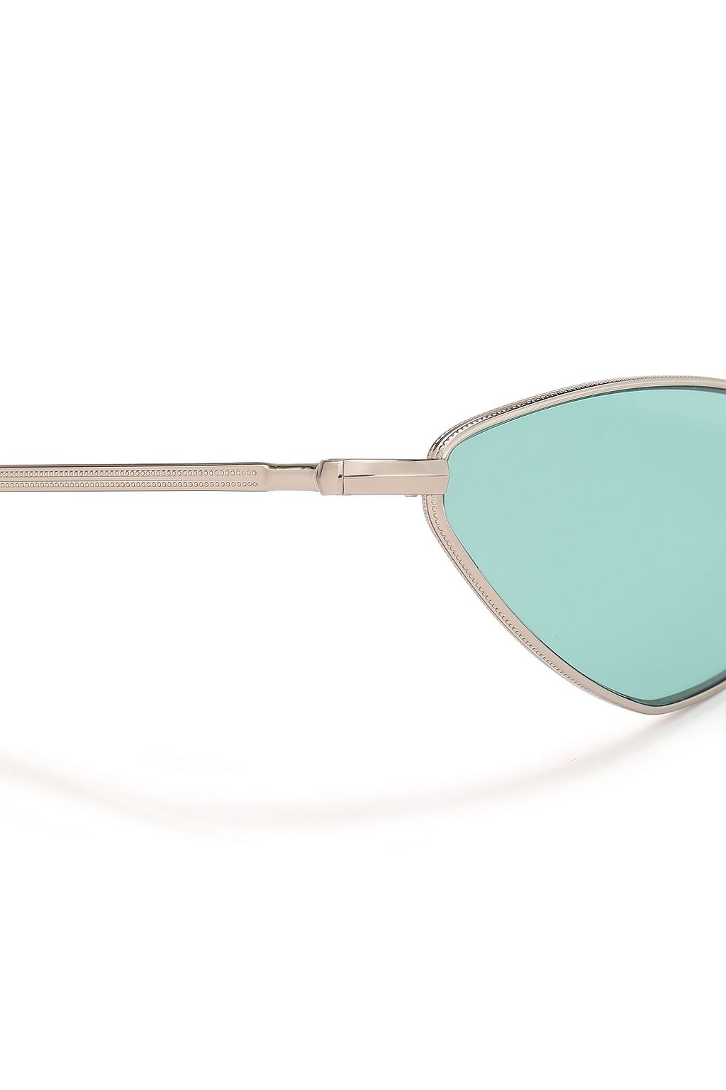 ANDY WOLF Eliza oval-frame metal sunglasses