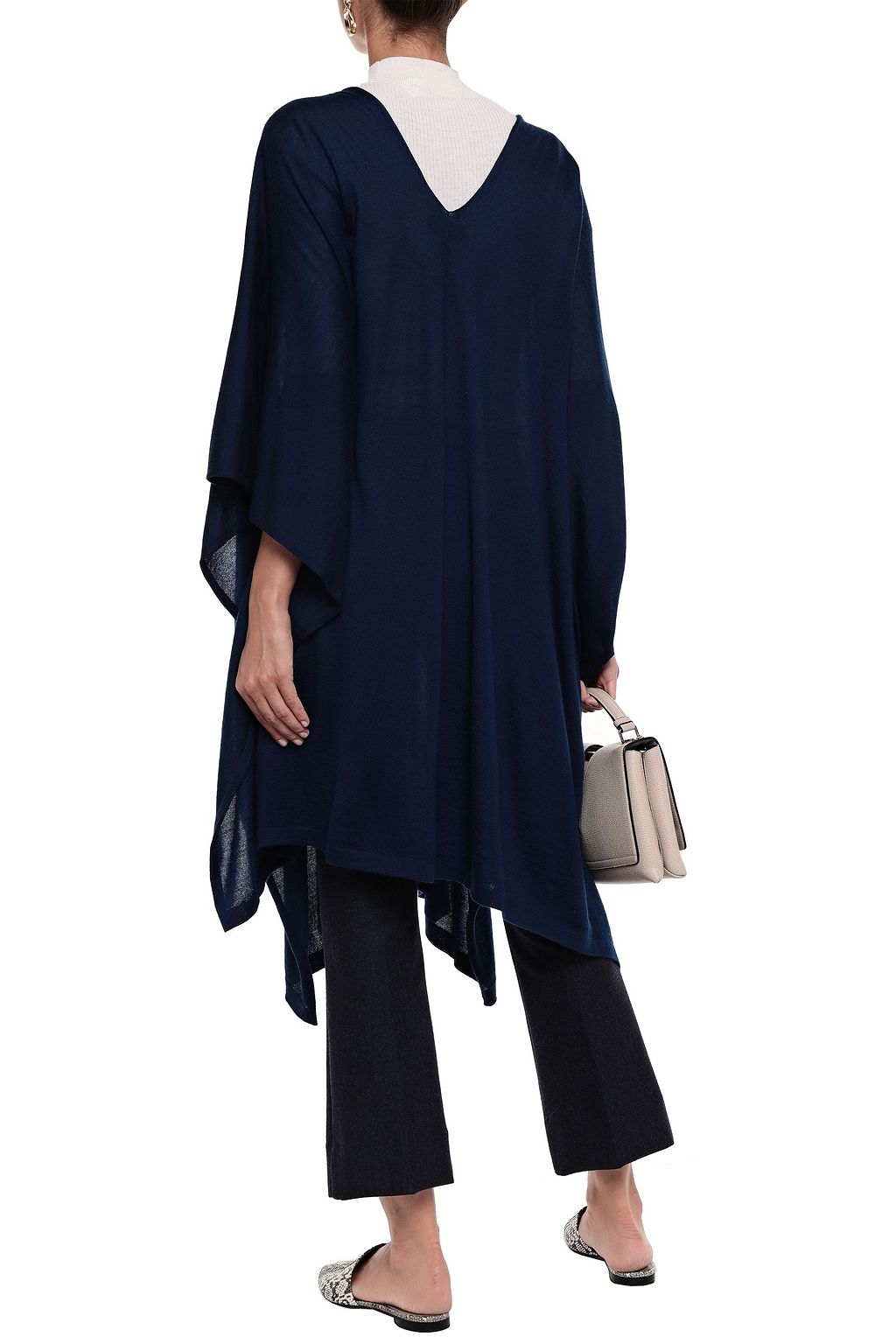 LE KASHA Oversized cashmere poncho