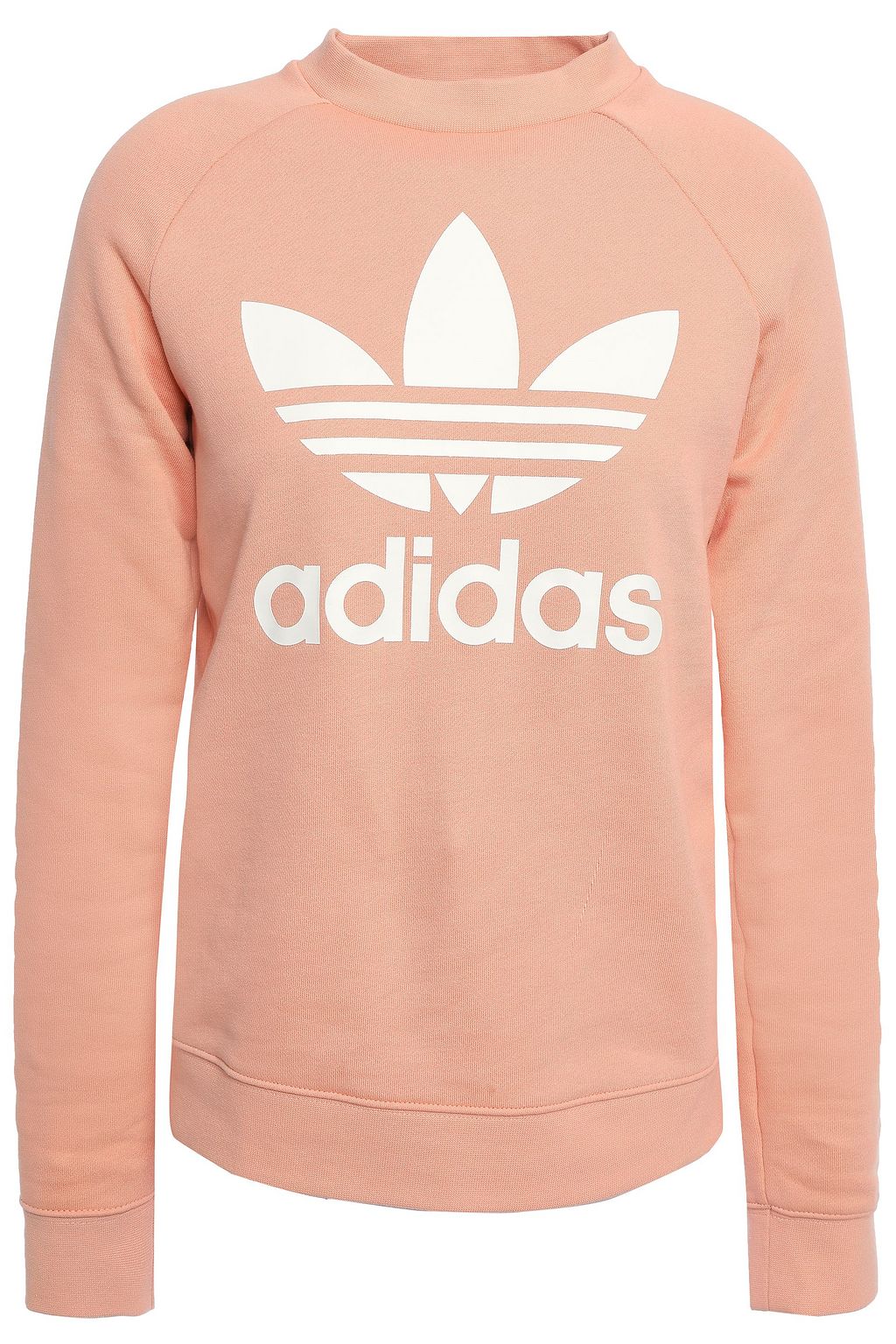 peach adidas sweatshirt