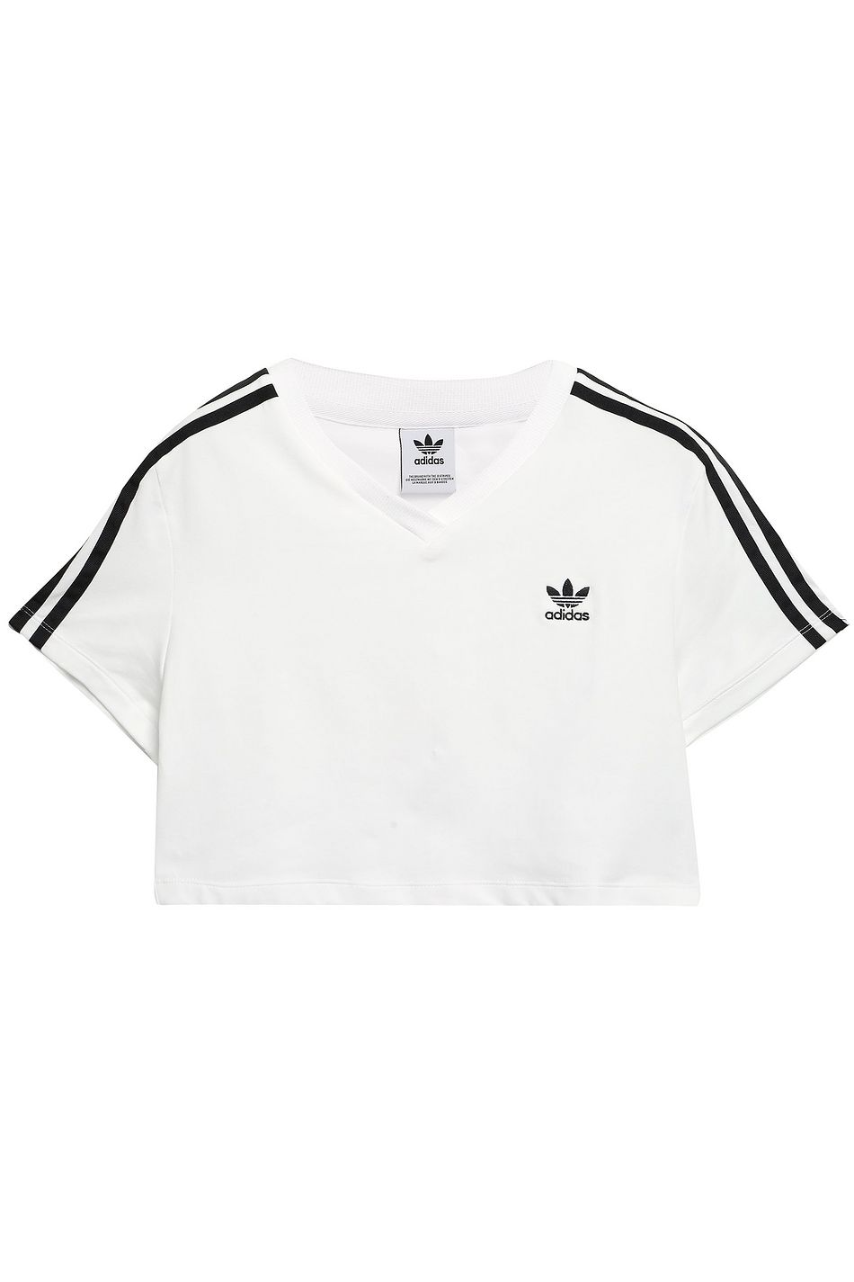 adidas white cotton t shirt