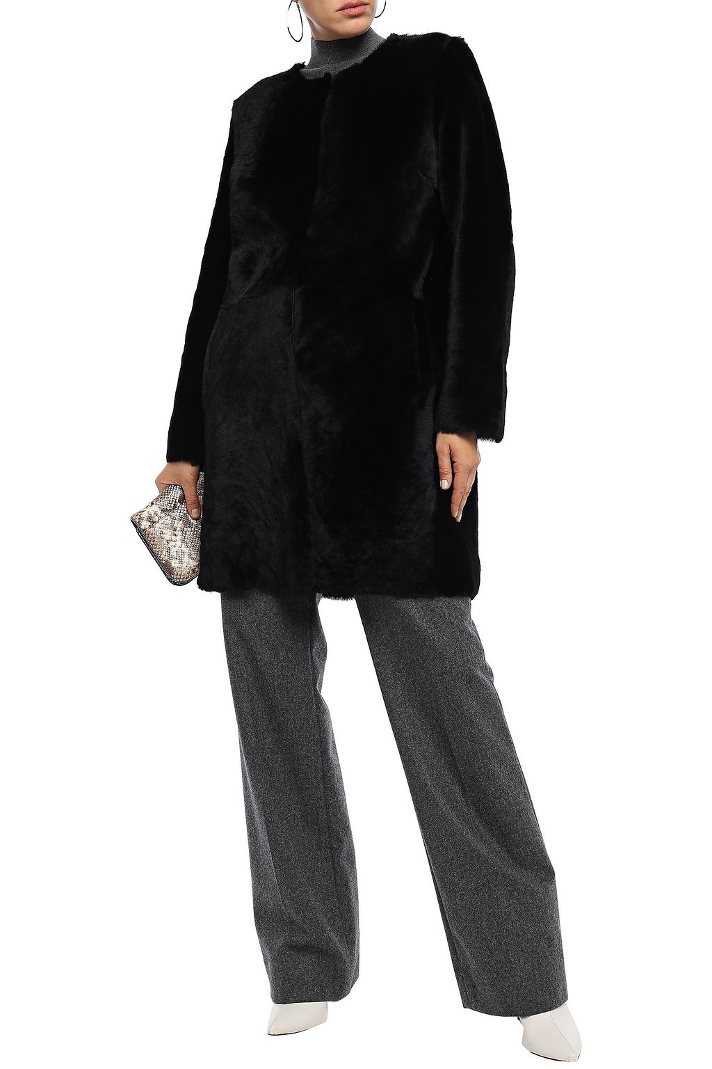 YVES SALOMON Reversible shearling coat
