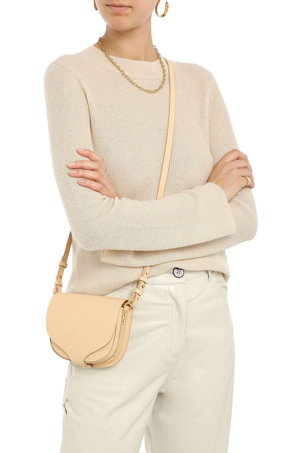 SOPHIE HULME Barnsbury mini leather shoulder bag