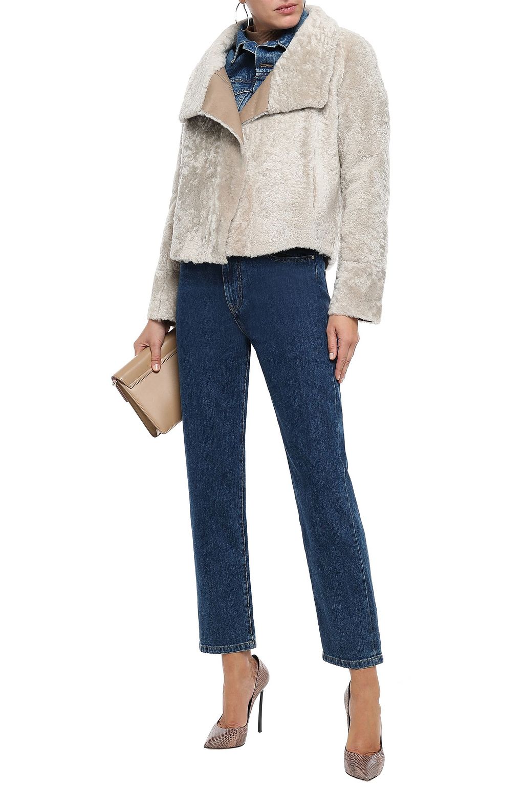 YVES SALOMON Shearling jacket