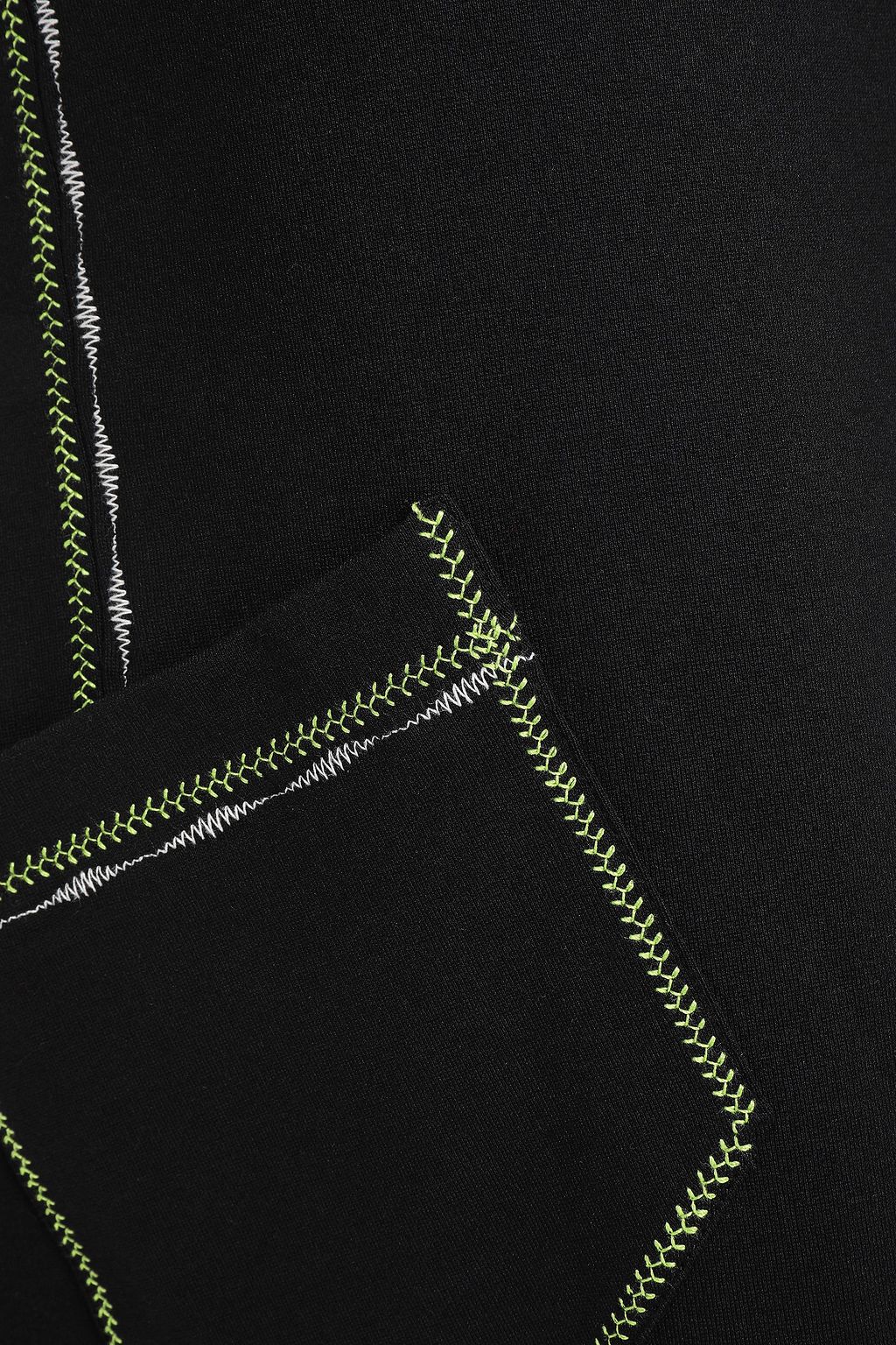 MCQ ALEXANDER MCQUEEN Embroidered jersey mini dress
