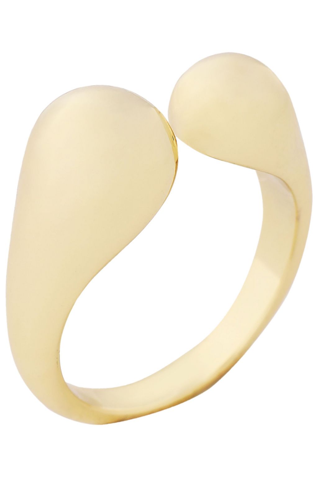 IRIS & INK Theodora 18-karat gold-plated sterling silver ring