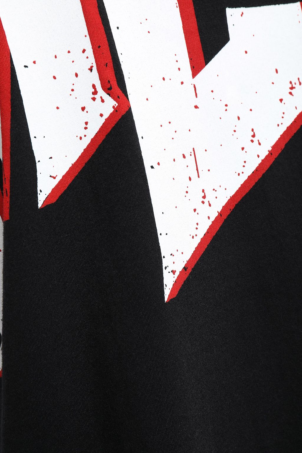 MCQ ALEXANDER MCQUEEN Printed stretch-cotton jersey mini dress