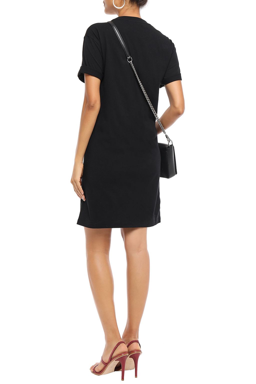 MCQ ALEXANDER MCQUEEN Printed stretch-cotton jersey mini dress